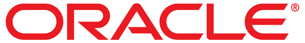 oracle logo, oracle corporation logo.