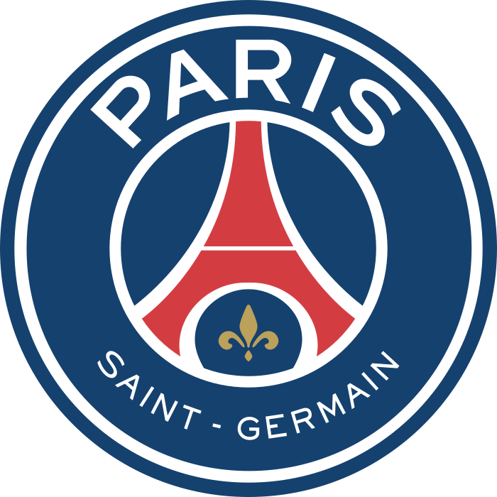 巴黎圣日耳曼（PSG）队徽。.
