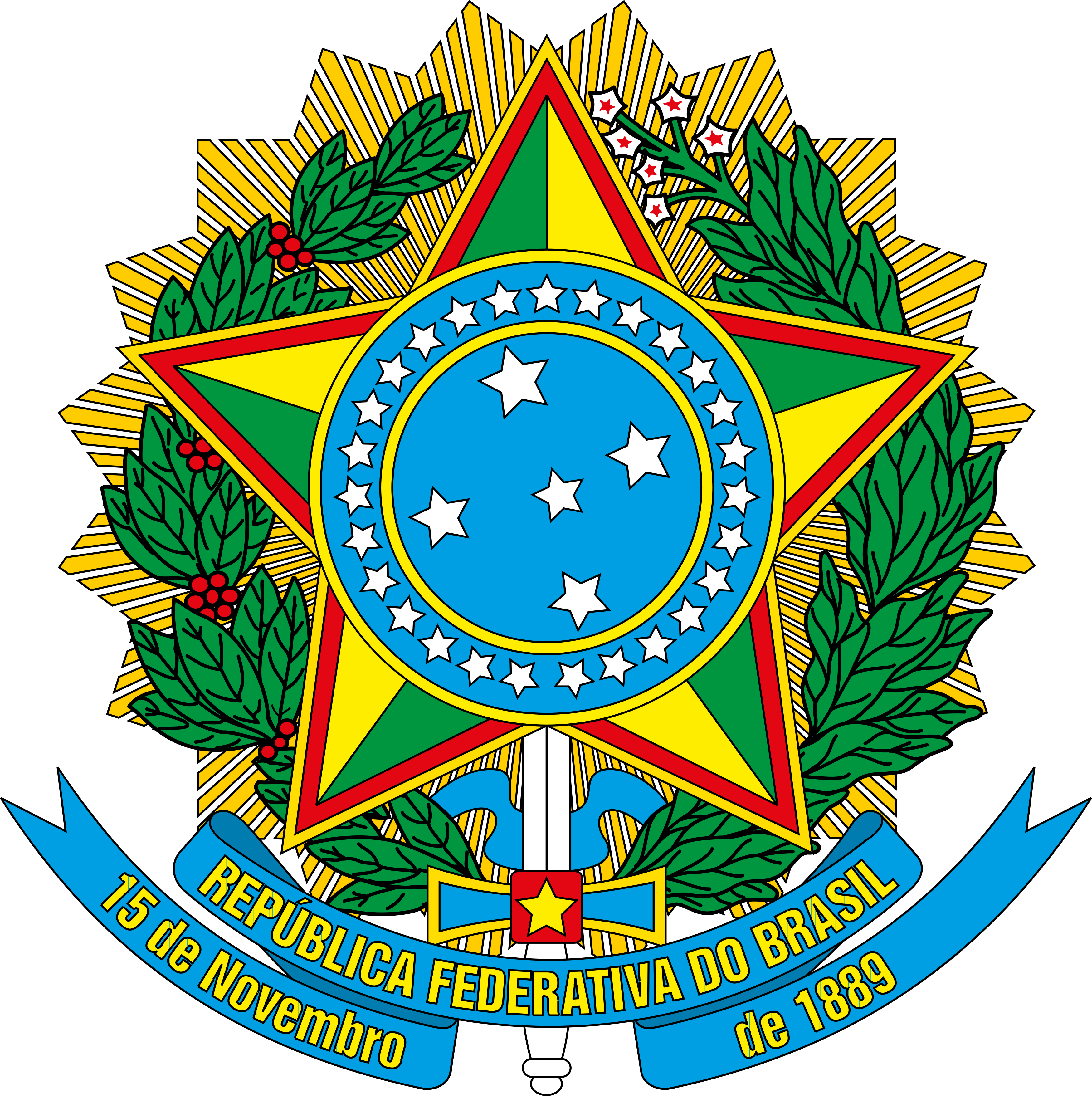 Brasão do Brasil, República.