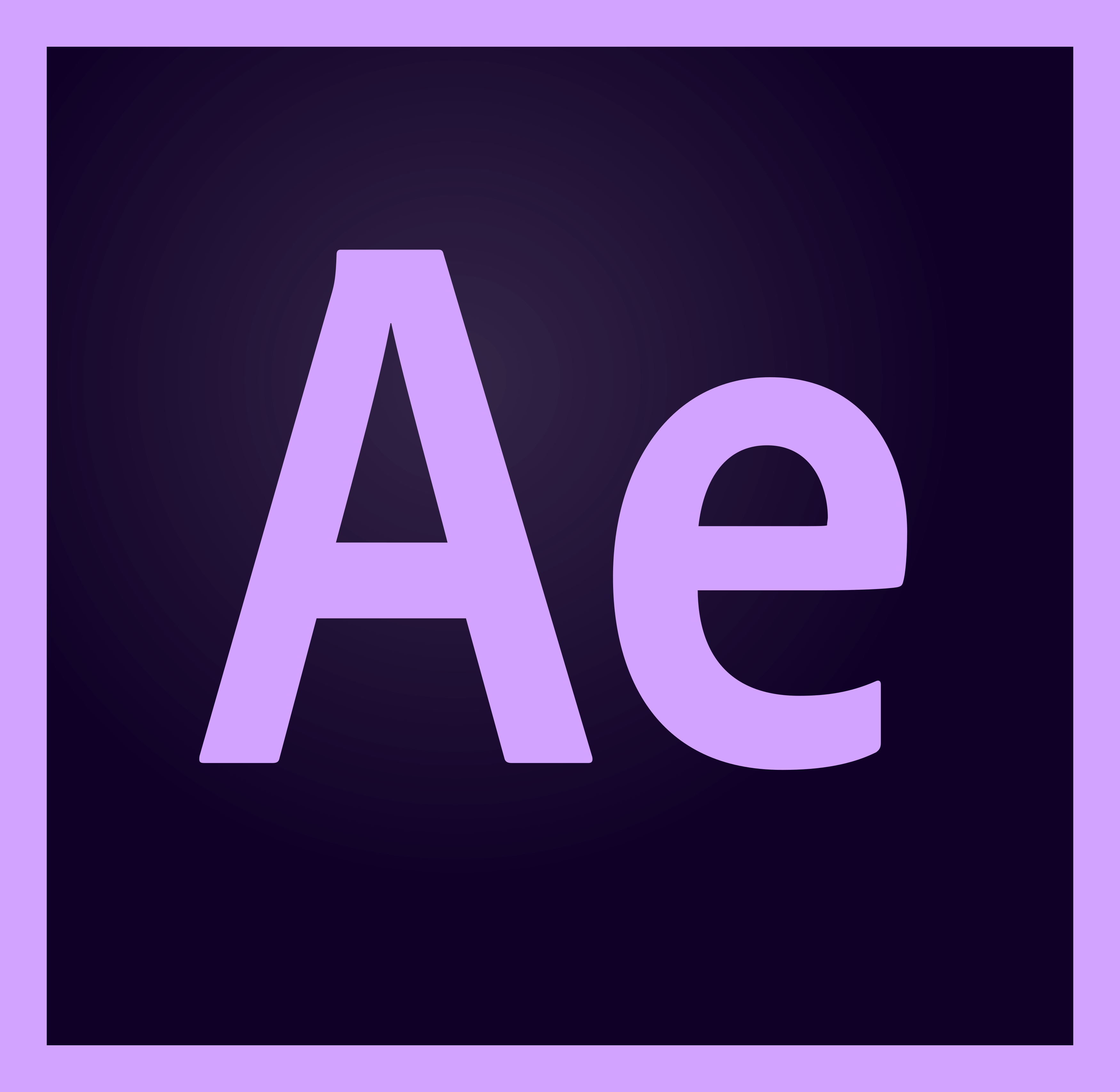 adobe after effects logo.