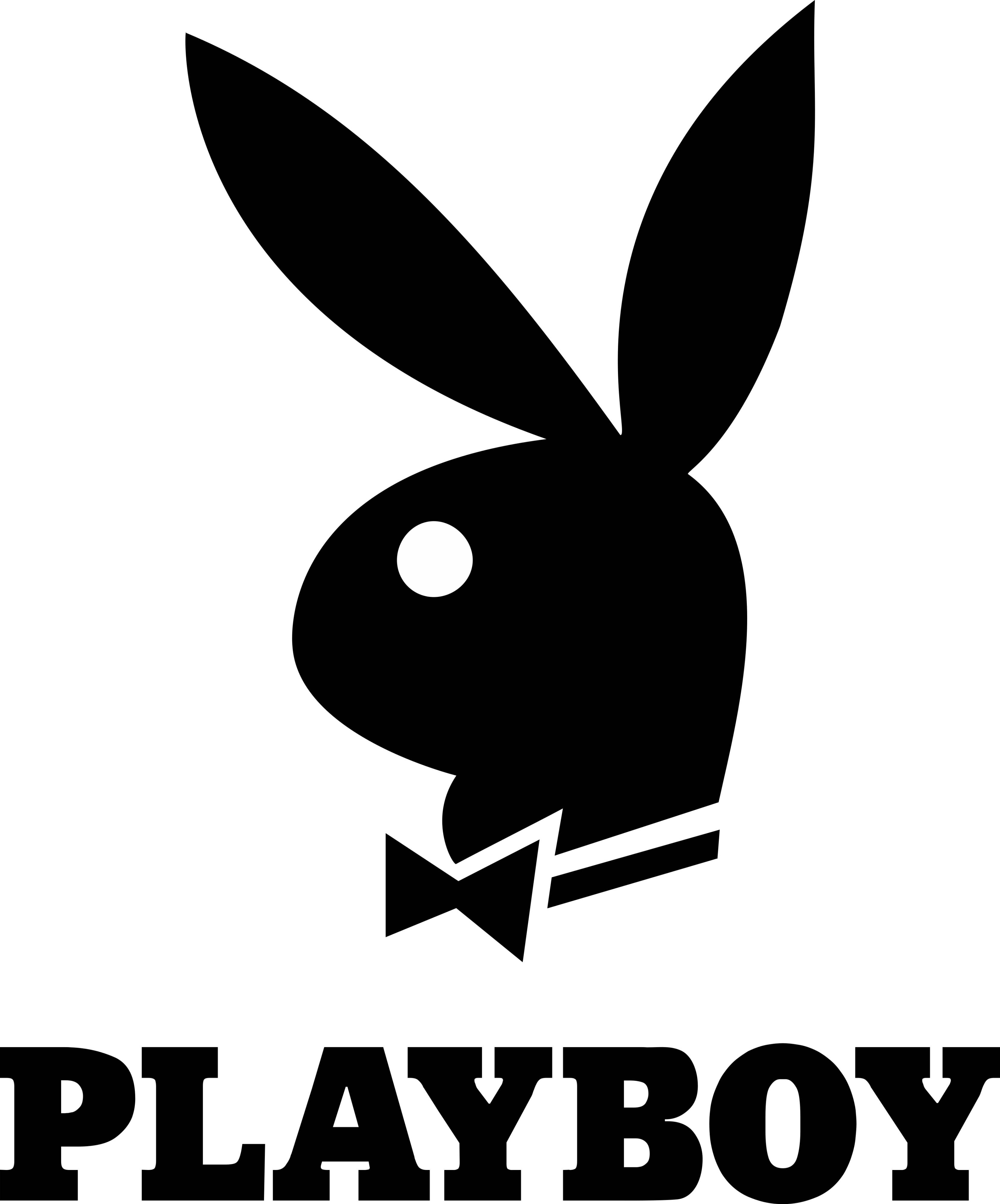 Playboy logo.