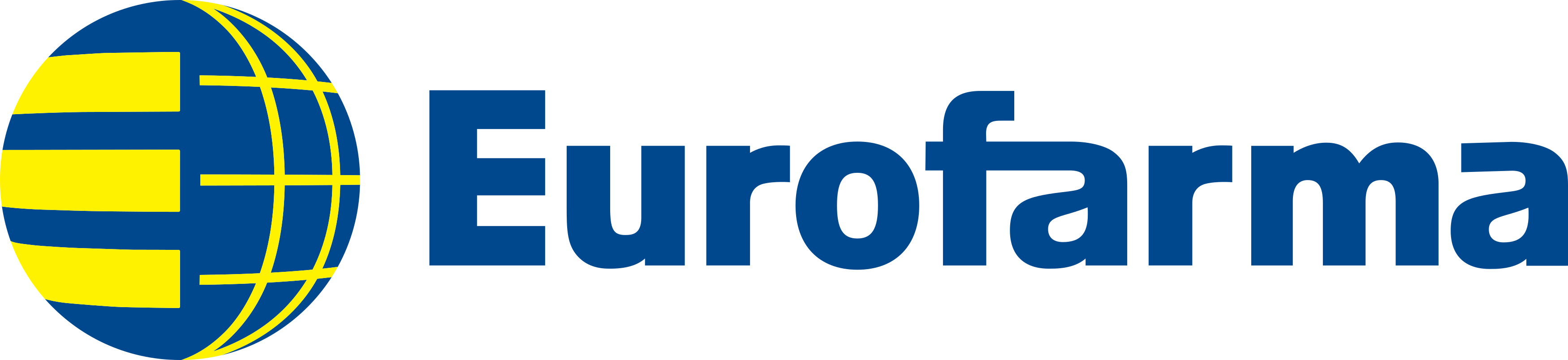 Eurofarma logo.