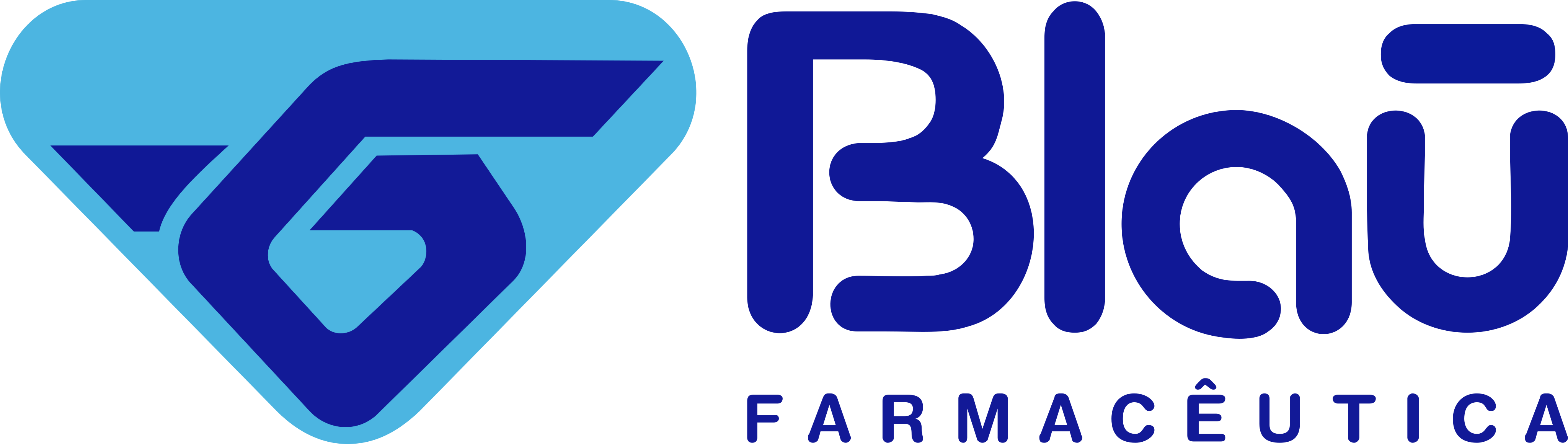 Blau Farmacêutica Logo.